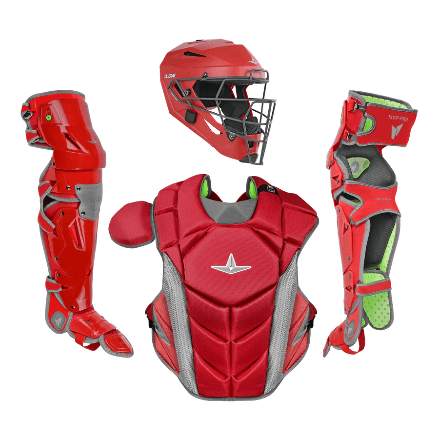 All-Star MVP-PRO Series Adult Catchers Set - Solid Colors - Smash It Sports