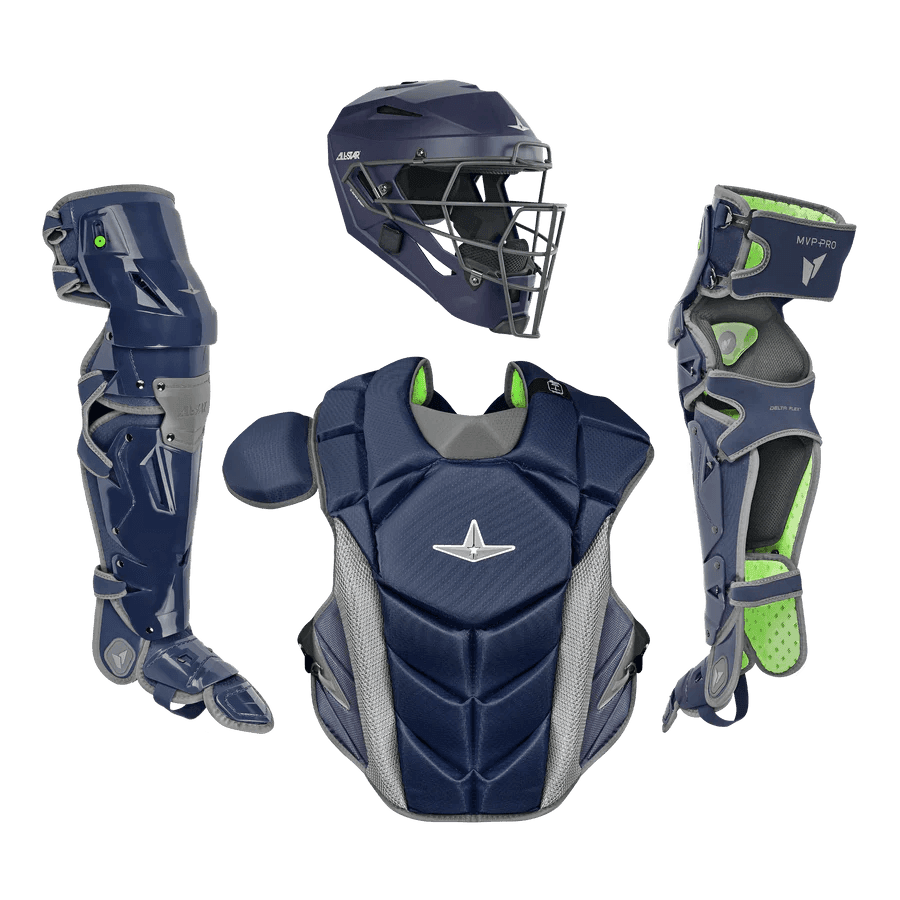 All-Star MVP-PRO Series Adult Catchers Set - Solid Colors - Smash It Sports