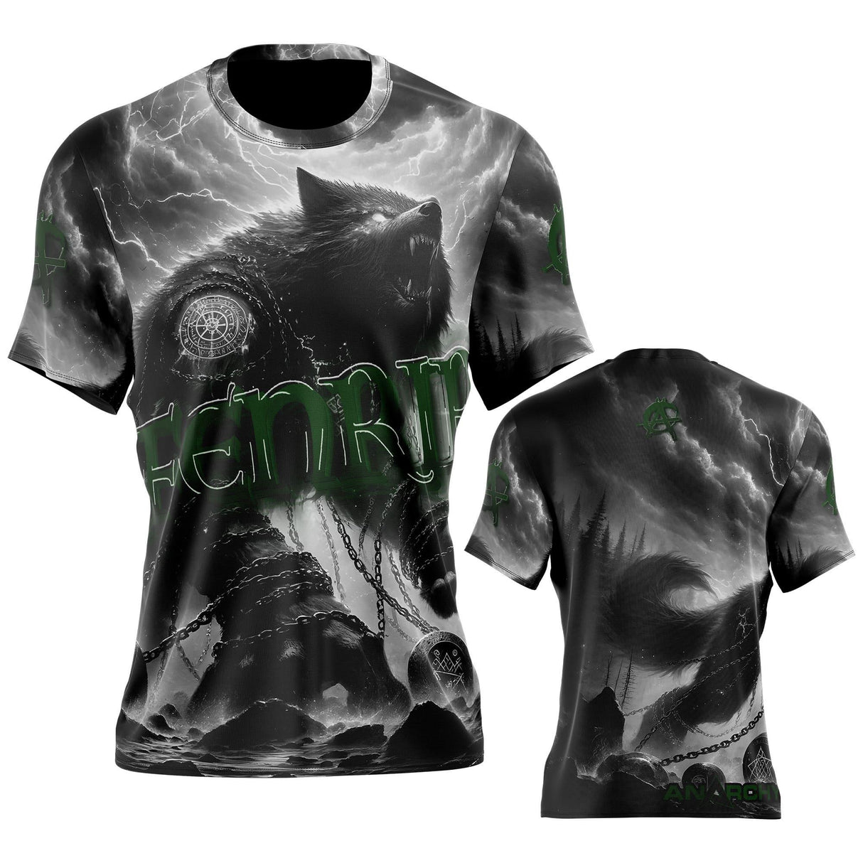 Anarchy Bat Company Short Sleeve Shirt - Fenrir - Smash It Sports
