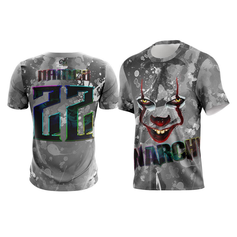 Anarchy Clown Short Sleeve Shirt (Customized Buy-In) - Smash It Sports