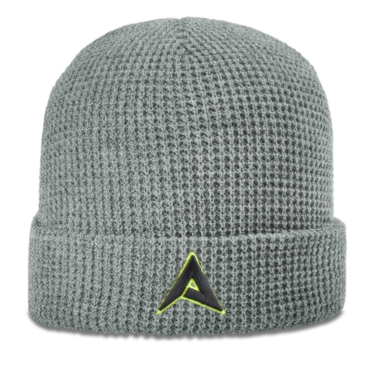 Anarchy Waffle Beanie #146 (Heather Grey) - Smash It Sports