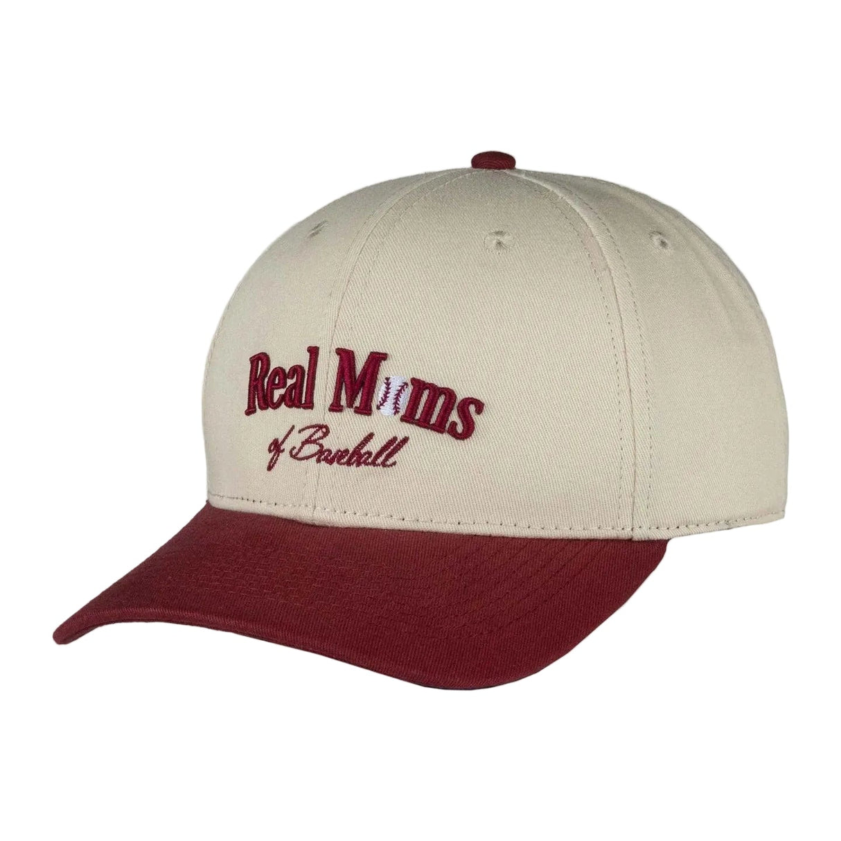 Baseballism Real Moms of Baseball Shallow Crown Snapback