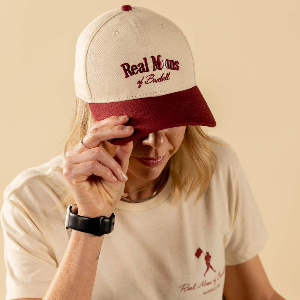 Baseballism Real Moms of Baseball Shallow Crown Snapback