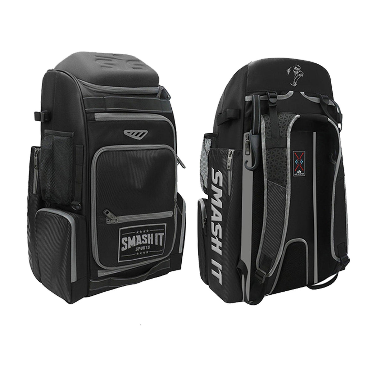 - Black/Charcoal - Smash It Sports