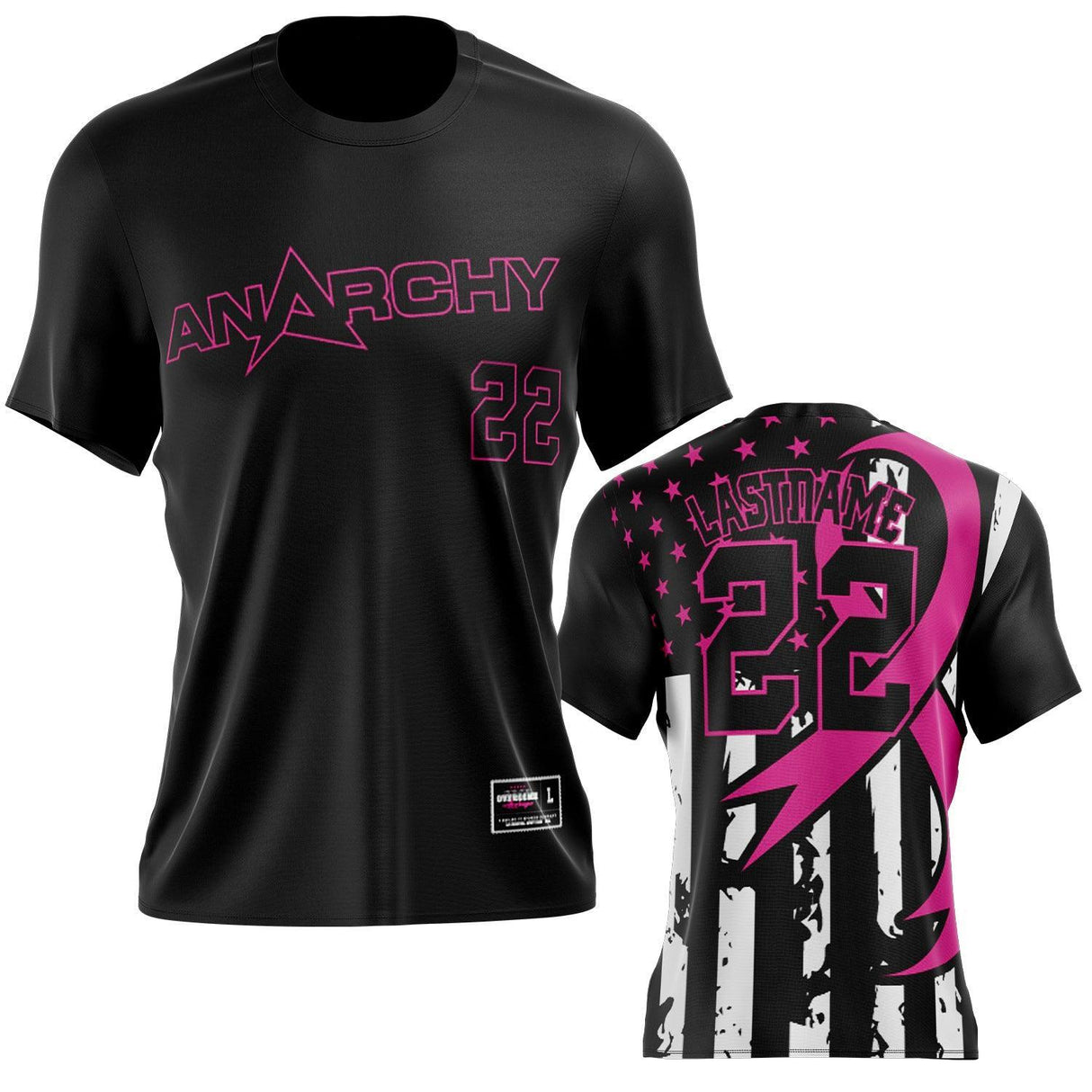 Breast Cancer Awareness - Short Sleeve Jersey (Customized Buy-In) - Smash It Sports