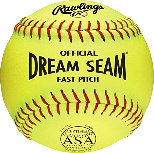 Rawlings Dream Seam ASA/NFHS 47/375 11" Fastpitch Softballs - C11RYLA