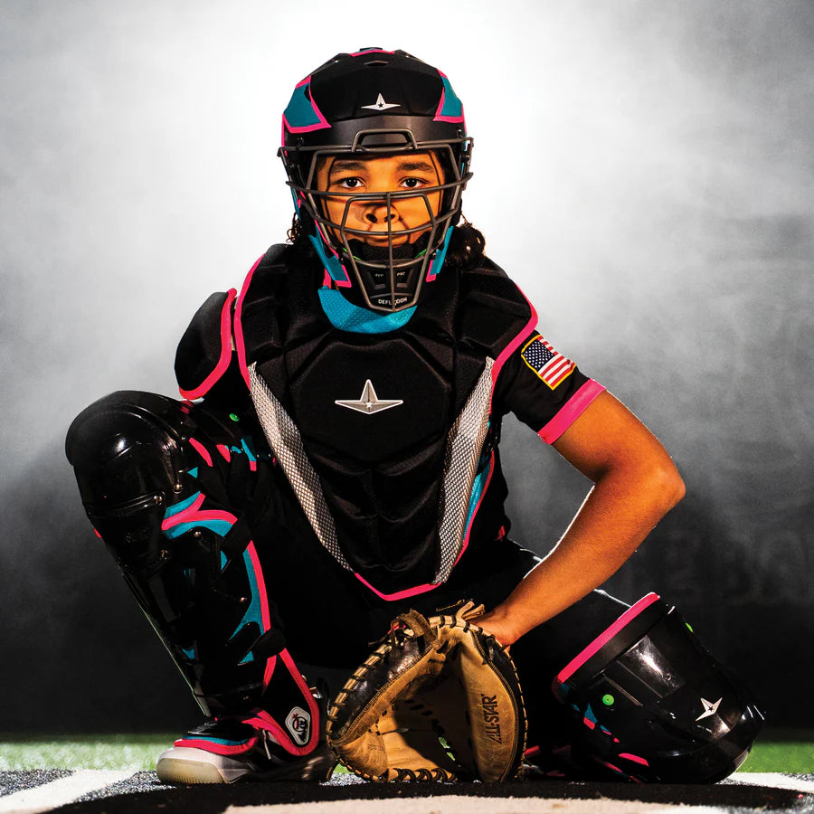 All-Star MVP-Pro Short Fuse Series Catchers Set - Miami Nights (Adult/Intermediate/Youth)