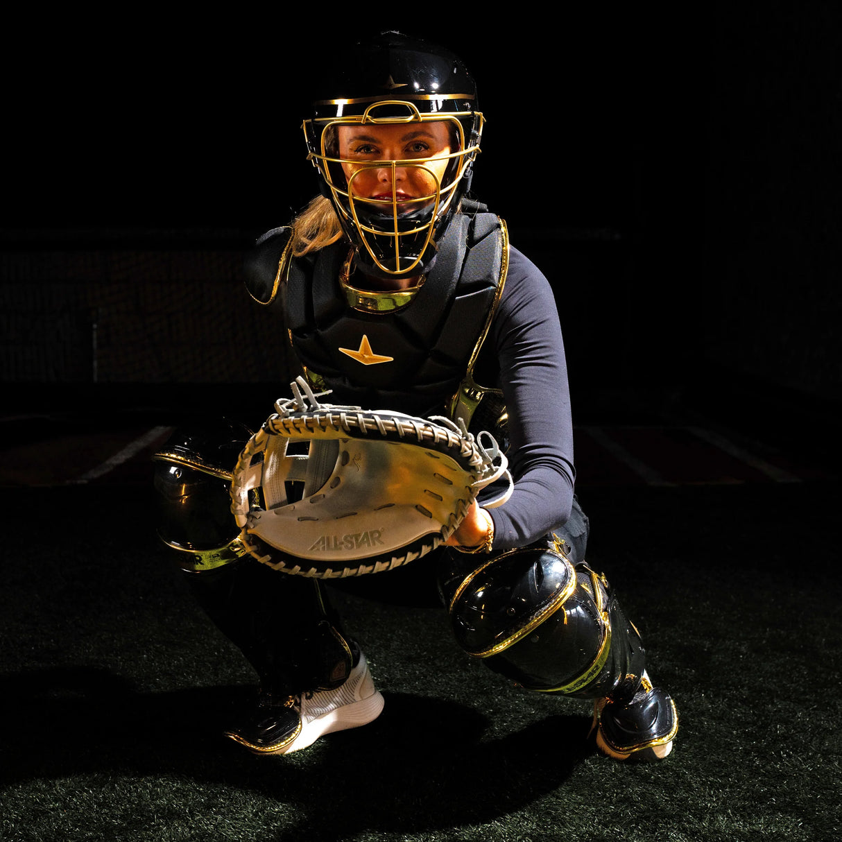 All-Star PHX Fastpitch Catchers Kit - Gold Diamond Collection