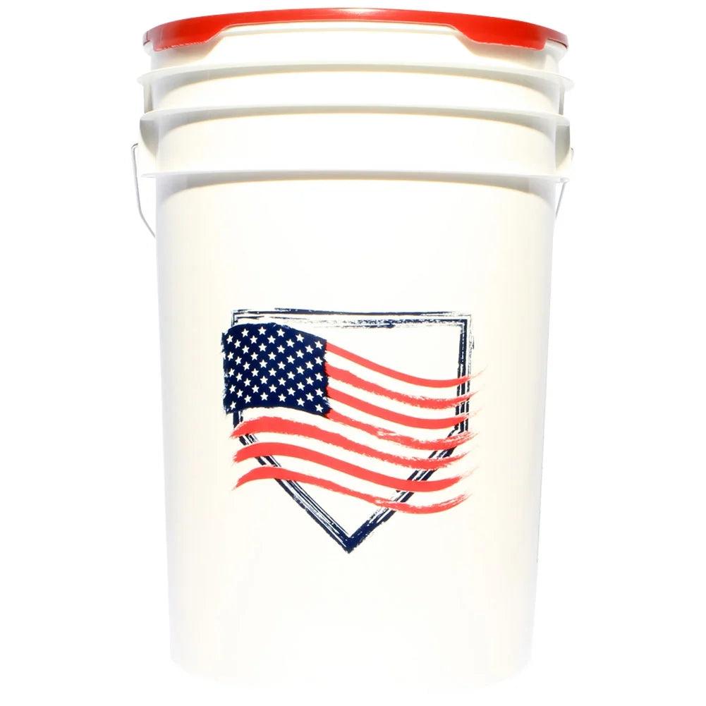 Diamond Sports 6 Gallon Bucket with Padded Lid – Product View | Smash It Sports