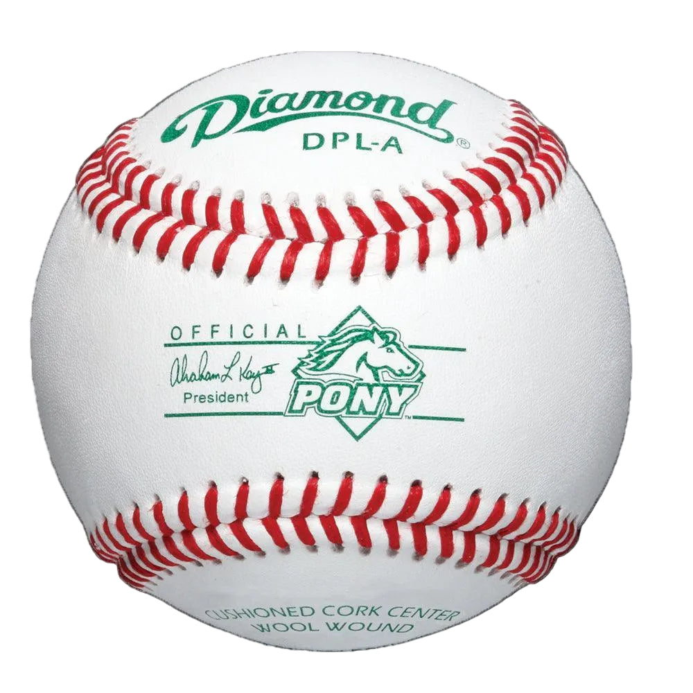 Diamond Sports Pony League Tournament Grade Baseballs: DPL-A - Smash It Sports