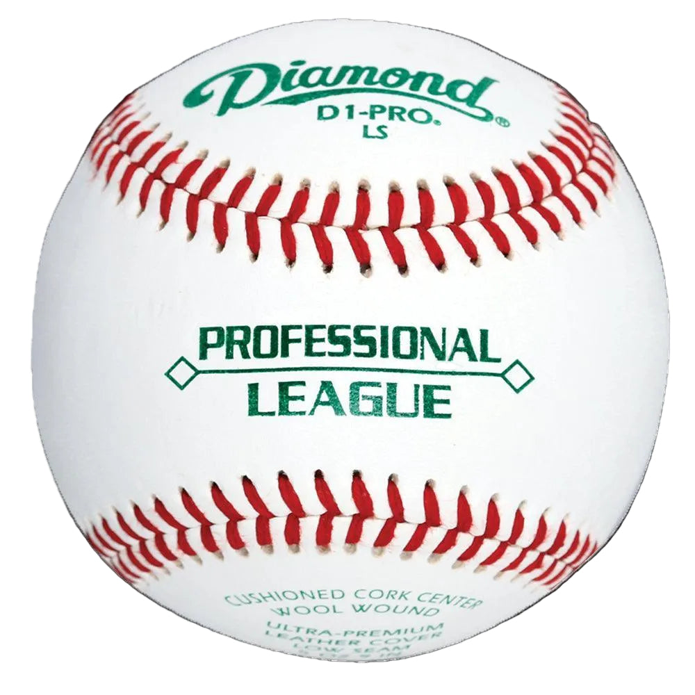 Diamond Sports Professional Baseballs: D1-PRO-LS - Smash It Sports