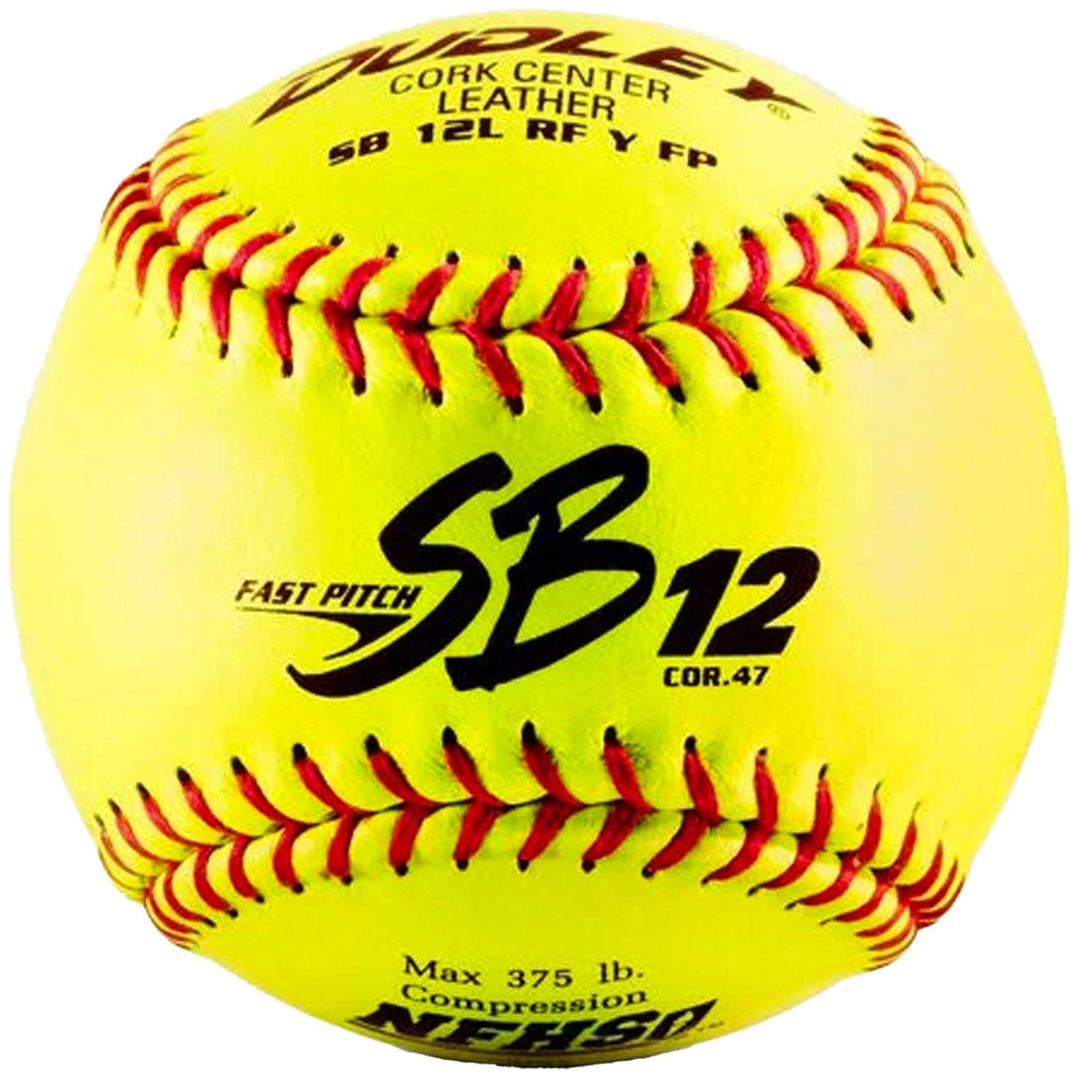 Dudley 12" NFHS SB 12 Fastpitch Softballs - 4H311Y - Smash It Sports