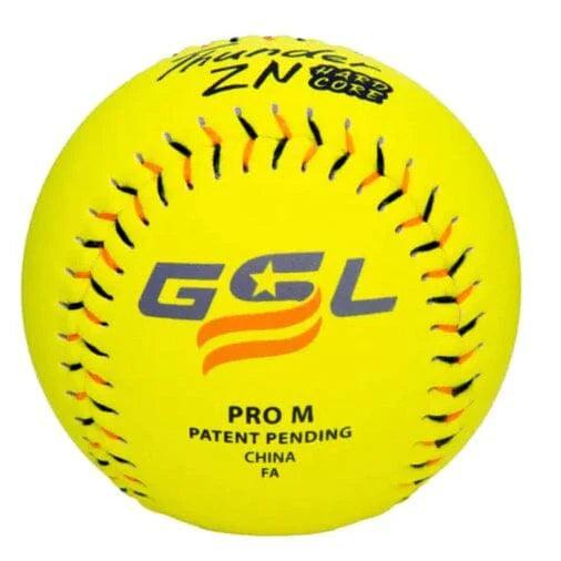 Dudley Thunder ZN Hardcore 44/375 GSL 12" Slowpitch Softballs - 4GSLH12 - Smash It Sports