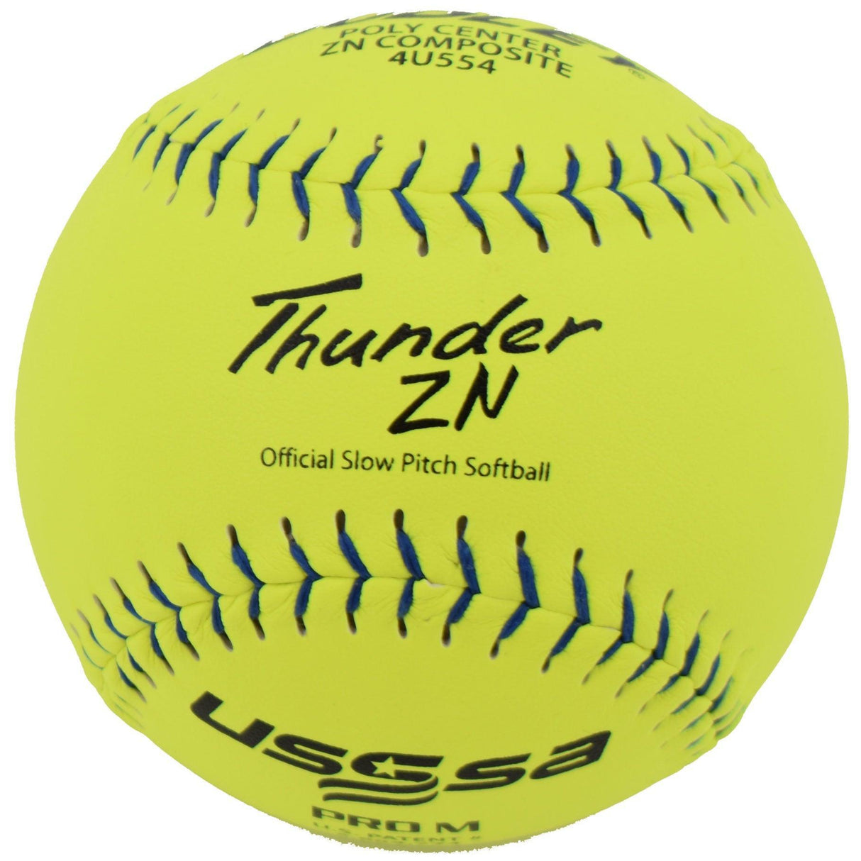 Dudley Thunder ZN Pro-M USSSA 12" Slowpitch Softballs - 4U554 - Smash It Sports