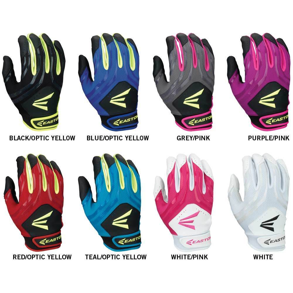 Easton HF3 Hyperskin Fastpitch Batting Gloves