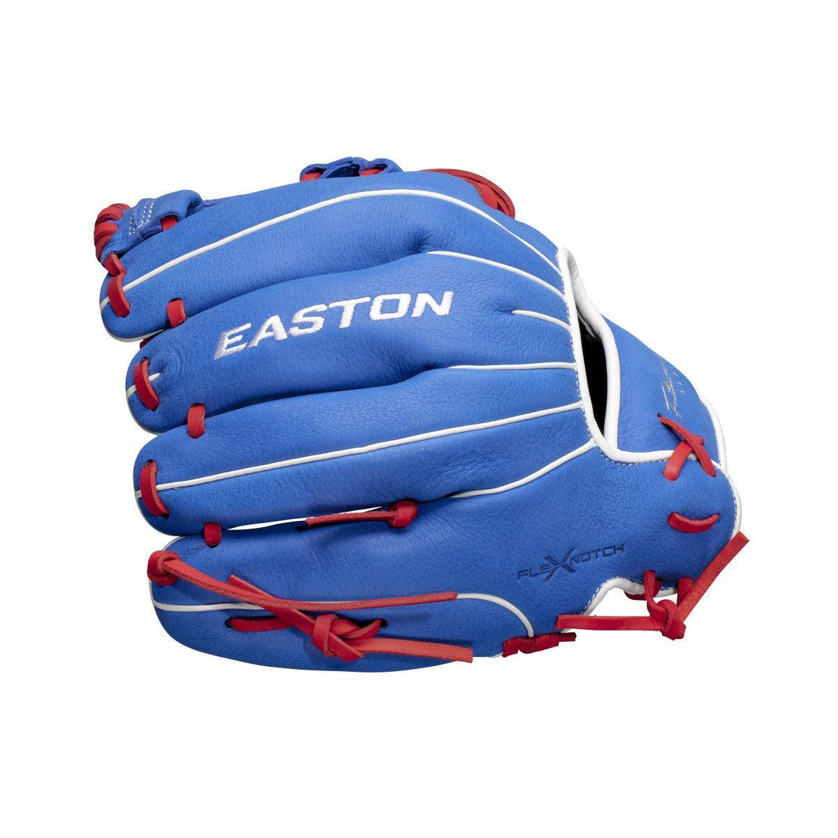 Easton Future Elite 11″ Baseball Fielding Glove - FE11 Royal/Red - Smash It Sports