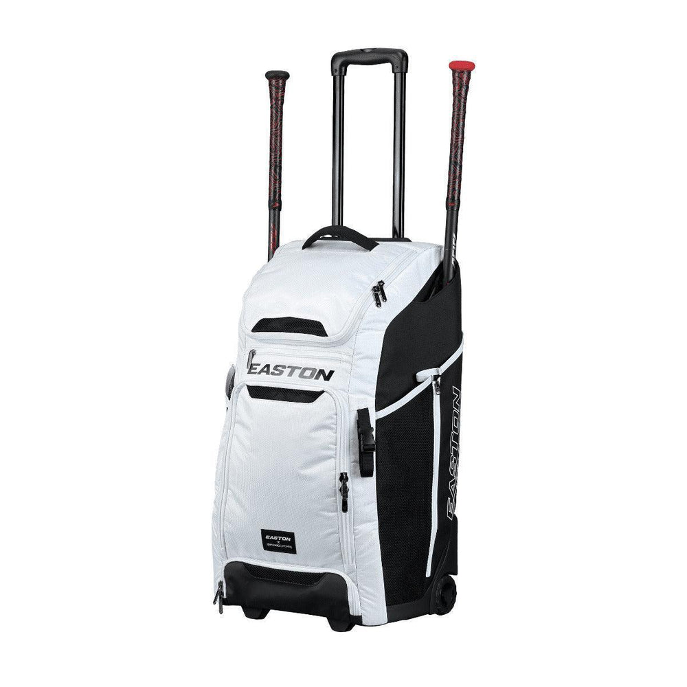 Easton Jen Schro Catchers Wheeled Bag - White - Smash It Sports