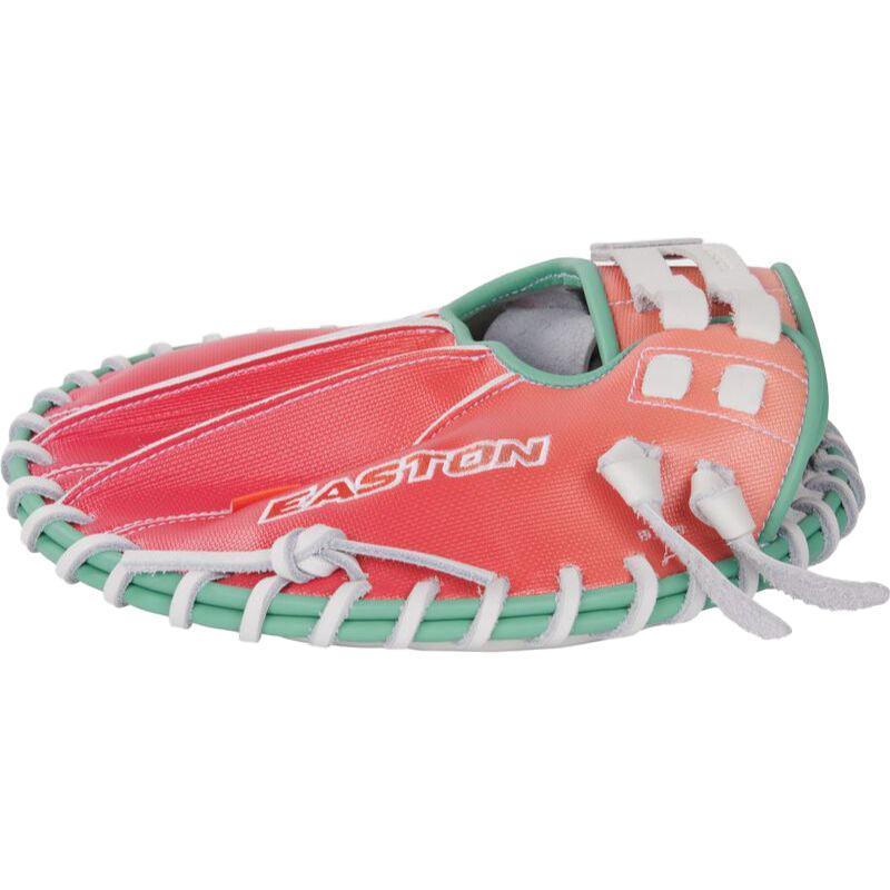 Easton Jen Schro Fastpitch Flat Training Catcher's Mitt/Glove - Smash It Sports