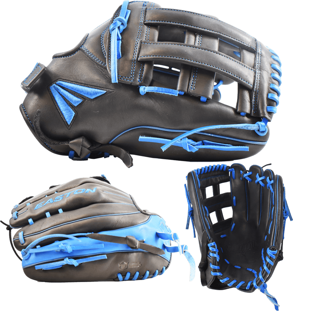 Easton Small Batch No. 58 Slowpitch Softball Glove - Black/Royal - Smash It Sports
