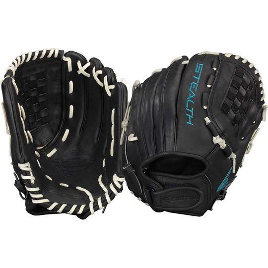 Easton Stealth Pro 12.5" RHT Fastpitch Softball Glove MKFP1250BKWH - Smash It Sports