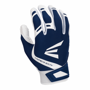 Easton ZF7 VRS Hyperskin Fastpitch Batting Gloves (White/Navy) A121365 - Smash It Sports