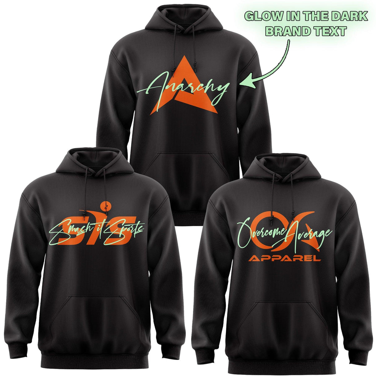 Element Fleece Hoodie - Ghostly Glow - Smash It Sports