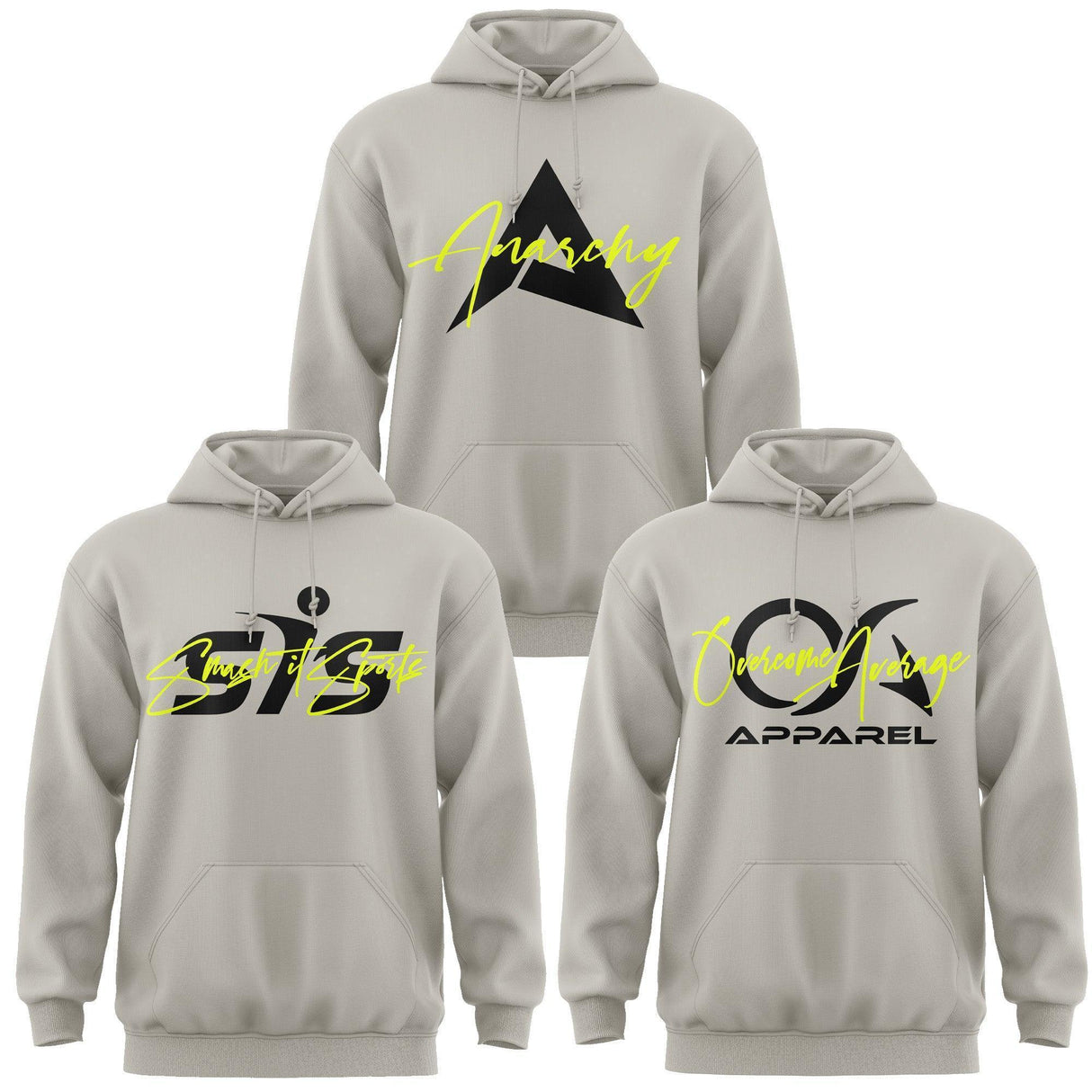 Element Fleece Hoodie - Neon Storm - Smash It Sports