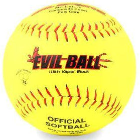 Evil Sports 44/375 Feautring Microcell Technology 12" Slowpitch Softballs - Smash It Sports