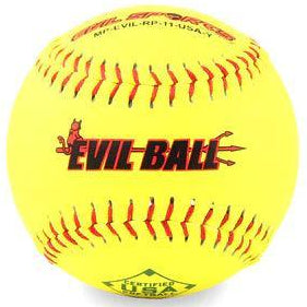 Evil Sports 52/300 Distance Tournament Edition USA/ASA 11" Slowpitch Softballs - Smash It Sports