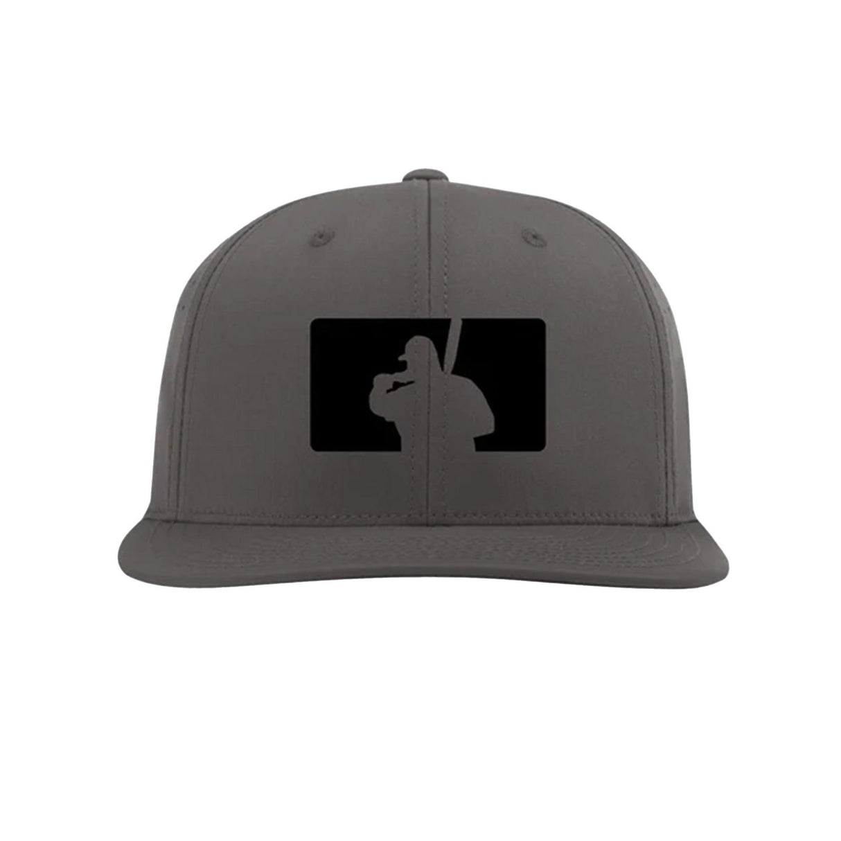 Fat Guy BP Fitted Hat - PTS30 (Charcoal/Black) - Smash It Sports