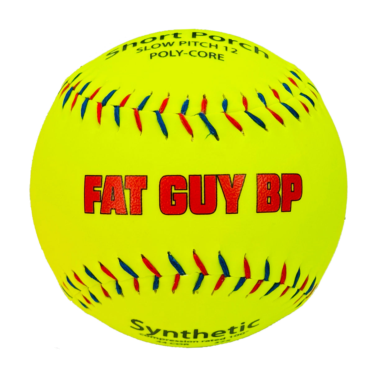 Short Porch Special Edition Fat Guy BP 44/375 12" Slowpitch Softballs