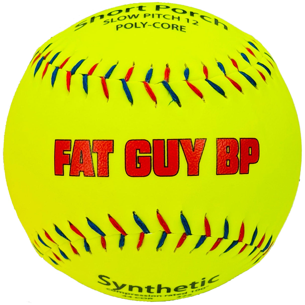 Short Porch Special Edition Fat Guy BP 44/375 12" Slowpitch Softballs
