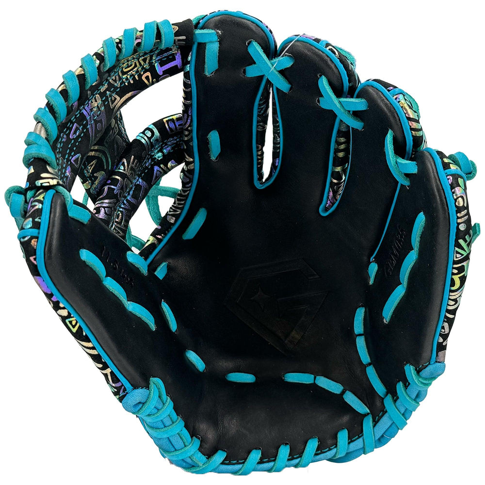 Gem Gloves Baseball Fielding Glove - GEM035 Holographic Aztec - Smash It Sports