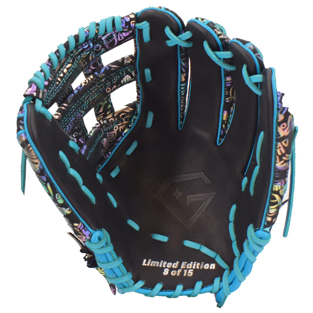 Gem Gloves Softball Fielding Glove - GEM035 Holographic Aztec - Smash It Sports
