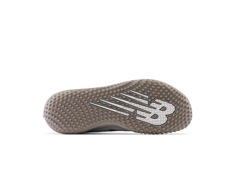 New Balance Men's Fresh Foam 3000 V6 Turf Baseball Shoes - Grey with White - T3000TG6