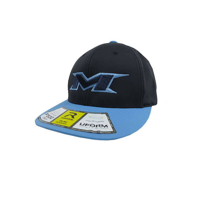 Miken Hat by Richardson (PTS30) Carolina/Navy/Navy/Carolina/Navy - Smash It Sports