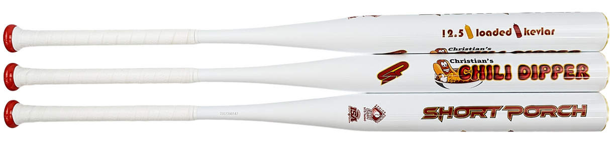 2025 Short Porch Chili Dipper Kevlar OG Spin Tech 1-Piece SSUSA Senior Slowpitch Softball Bat