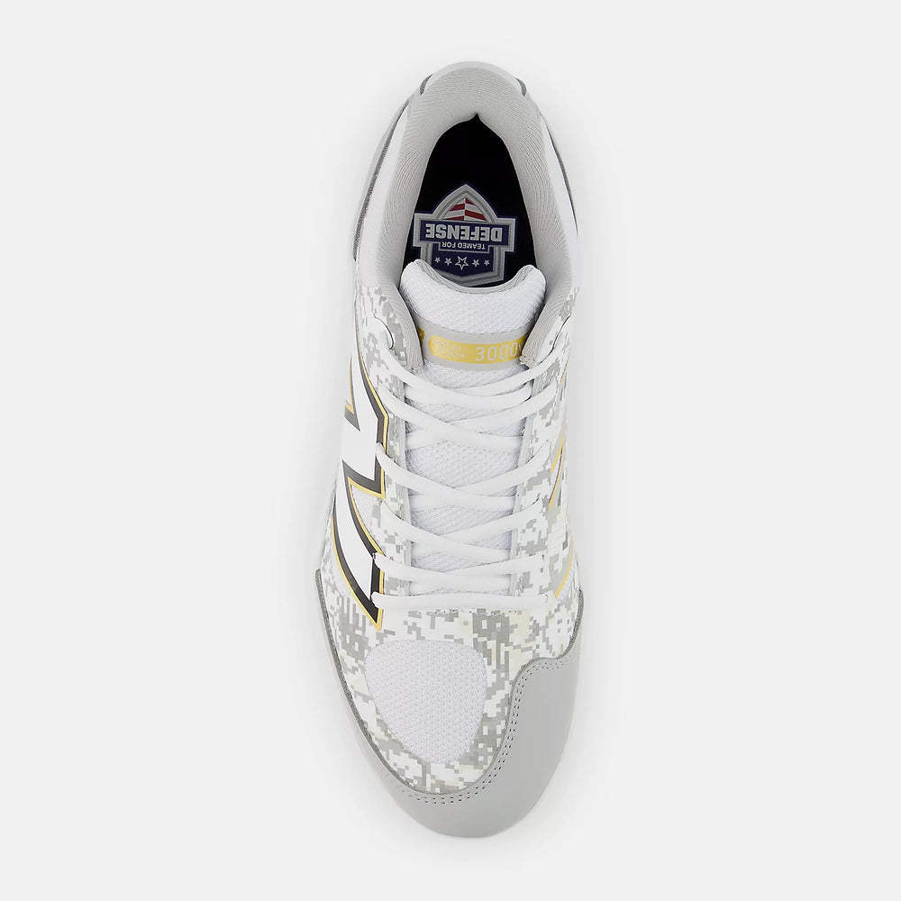 New Balance Men's Fresh Foam X 3000 v7 Metal Baseball Cleats - Armed Forces - L3000AF7