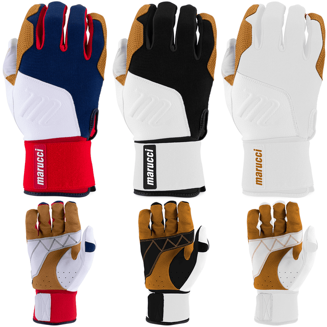 Marucci Blacksmith Batting Gloves- MBGBKSMFW - Smash It Sports