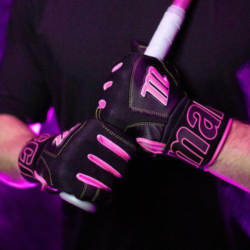 Marucci Blacksmith Full Wrap Batting Gloves - MBG2BKSM - Smash It Sports