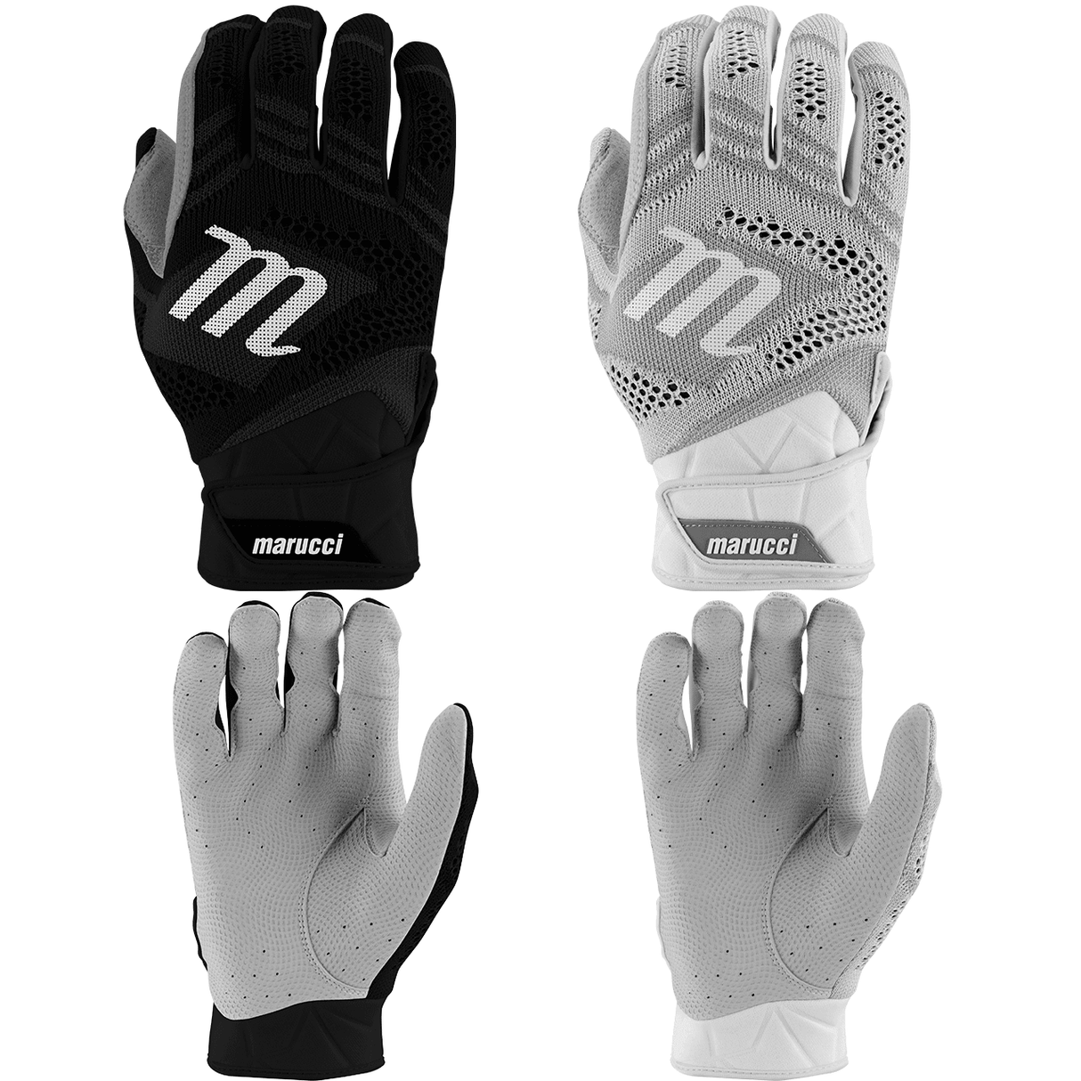 Marucci Breeze Knit Batting Gloves - MBGBRZKNT - Smash It Sports