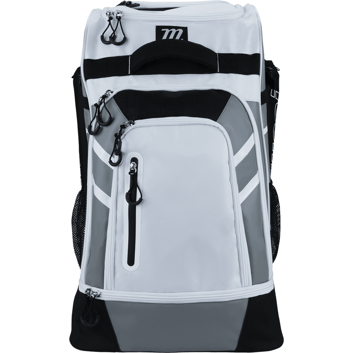 Marucci Convoy Wheeled Bat Bag Roller - White - Smash It Sports