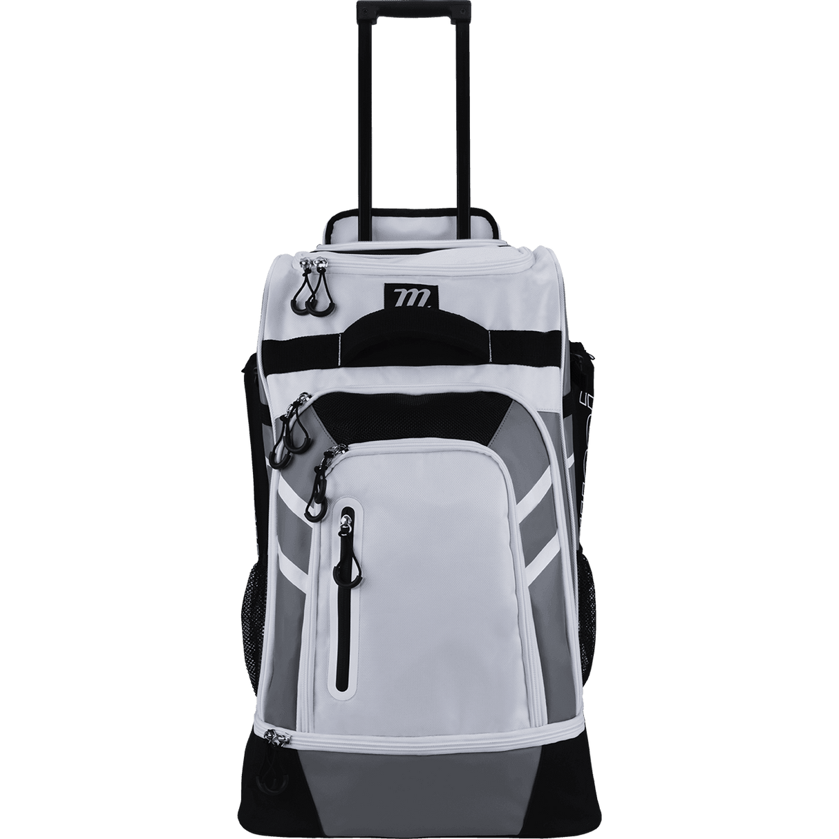 Marucci Convoy Wheeled Bat Bag Roller - White - Smash It Sports