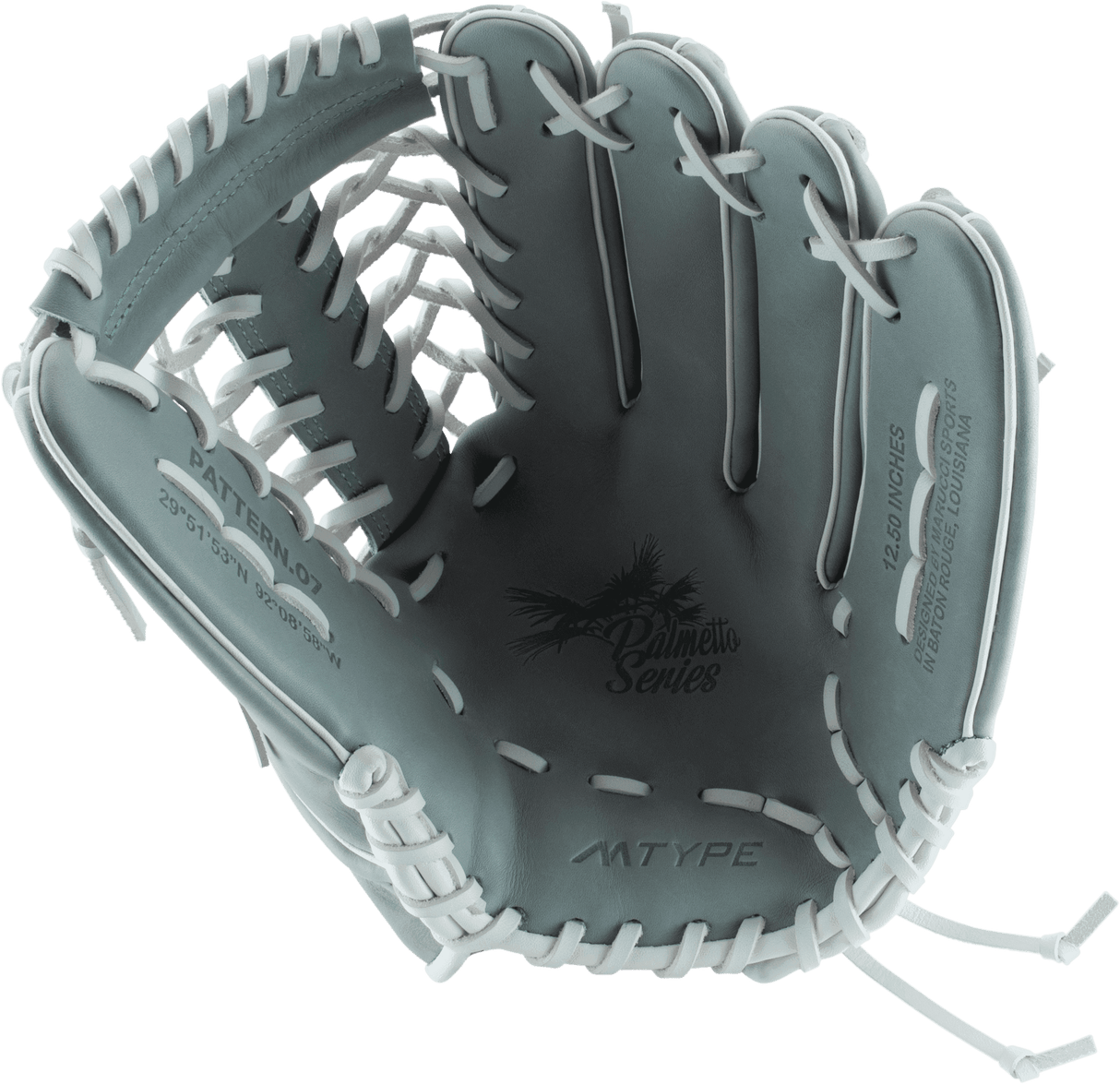 Marucci Palmetto 12.5" Fastpitch Softball Glove - MFG3PL77A6FP-GY - Smash It Sports
