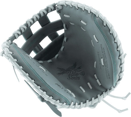 Marucci Palmetto 34" Fastpitch Softball Catchers Mitt/Glove - MFG3PL240C2FP-GY - Smash It Sports