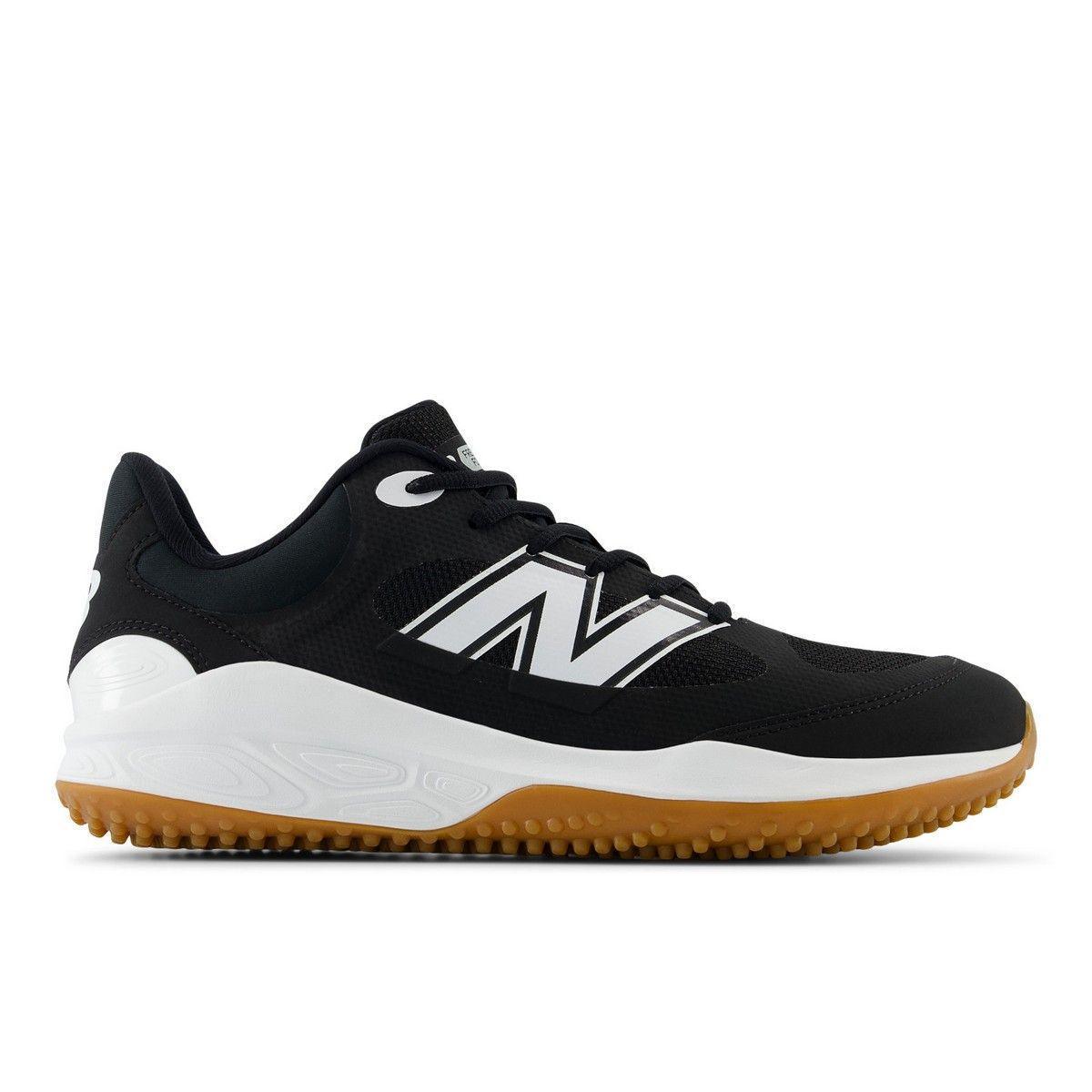 New Balance Men's Fresh Foam 3000 v7 Turf Baseball Shoes - Black/Gum - T3000BK7 - Smash It Sports