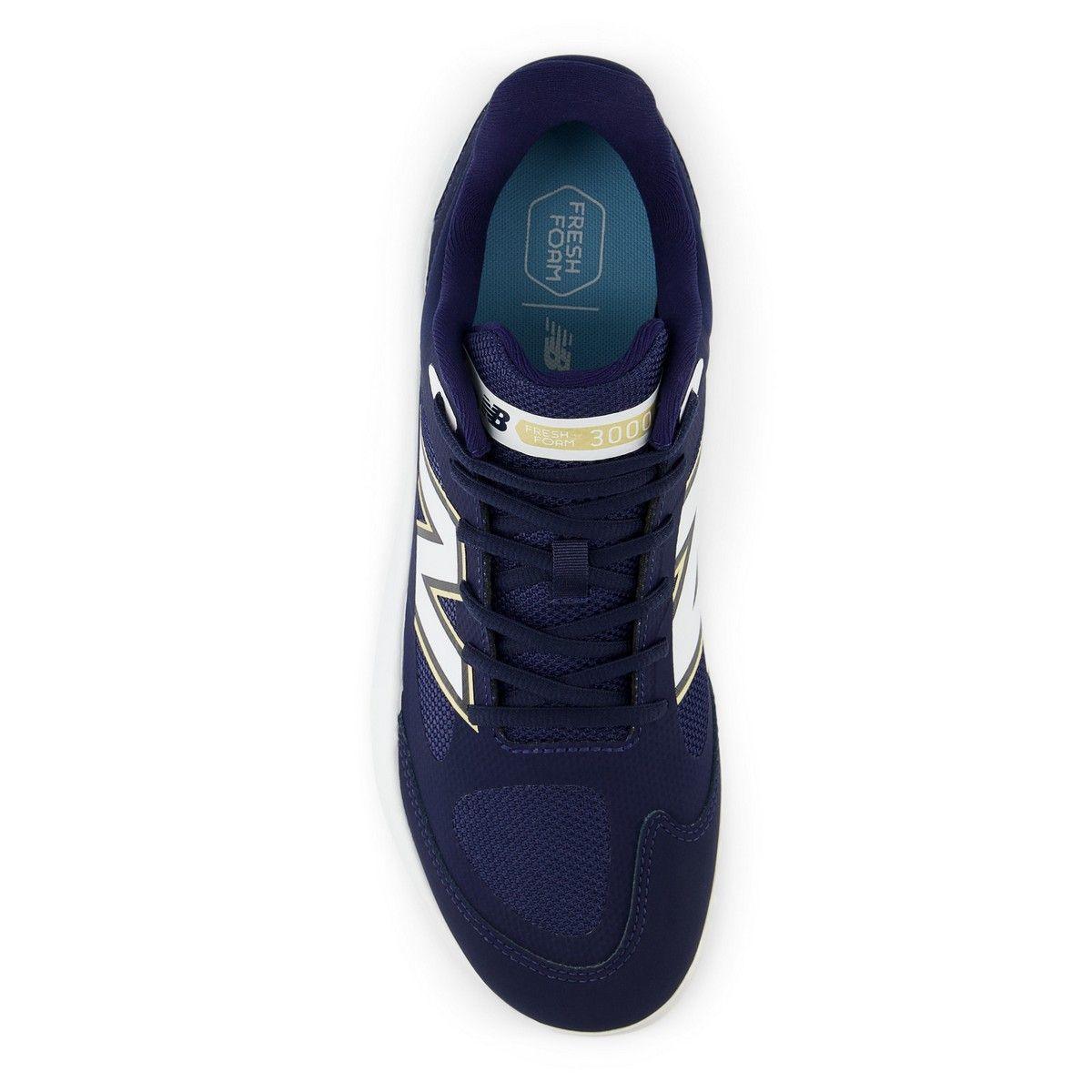 New Balance Men's Fresh Foam 3000 v7 Turf Baseball Shoes - Navy - T3000TN7 - Smash It Sports