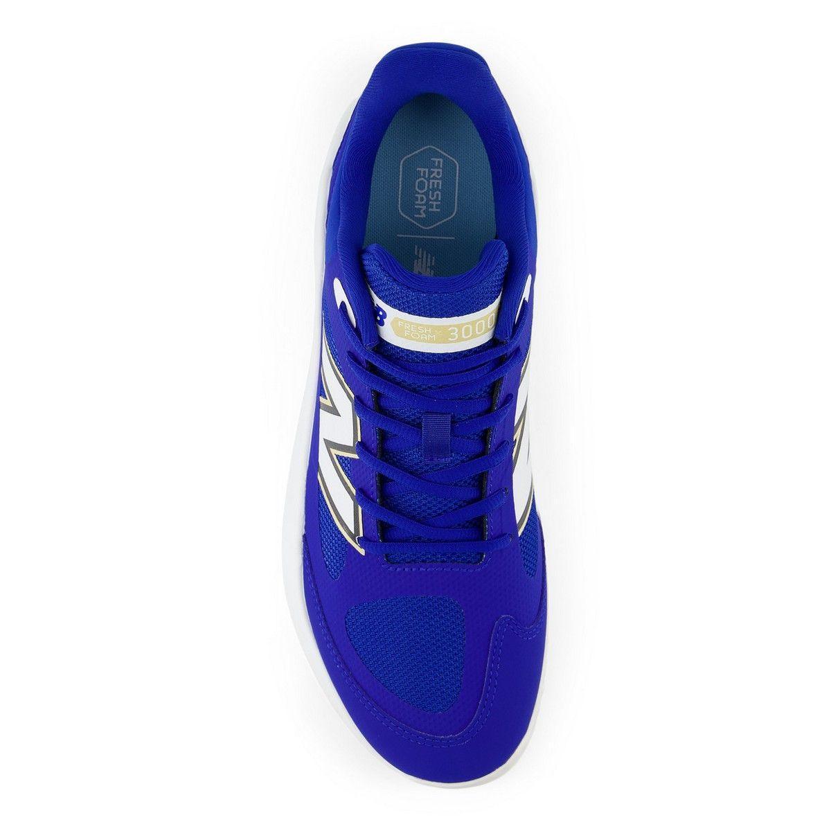 New Balance Men's Fresh Foam 3000 v7 Turf Baseball Shoes - Royal - T3000TB7 - Smash It Sports