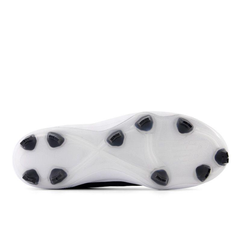 New Balance Men's FuelCell 4040 V7 Mid-Molded Baseball Cleats - Black / Optic White - PM4040K7 - Smash It Sports