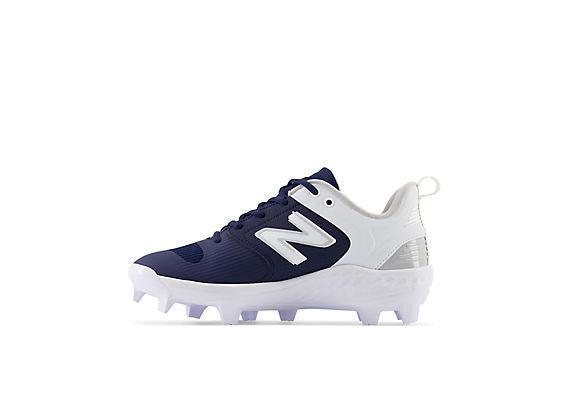 New Balance Women's Fresh Foam Velo V3 Molded Softball Cleats - Navy with White - SPVELON3 - Smash It Sports